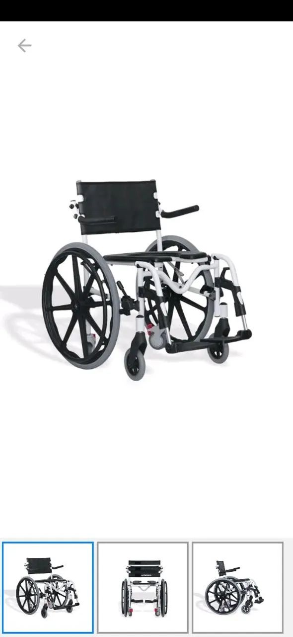 Cadeira de Rodas Banho  - Foto 2