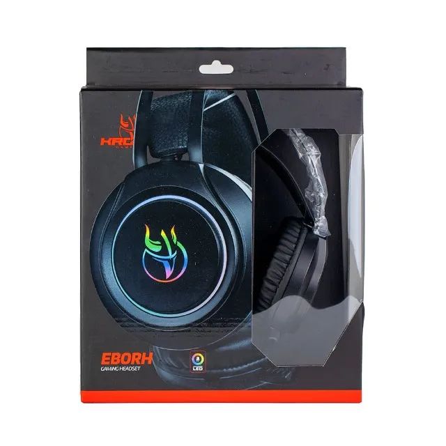 Headset Gamer Kross Eborh Usb + 2xp2 - Ke-hs105 (Entrega Grátis) - Foto 6