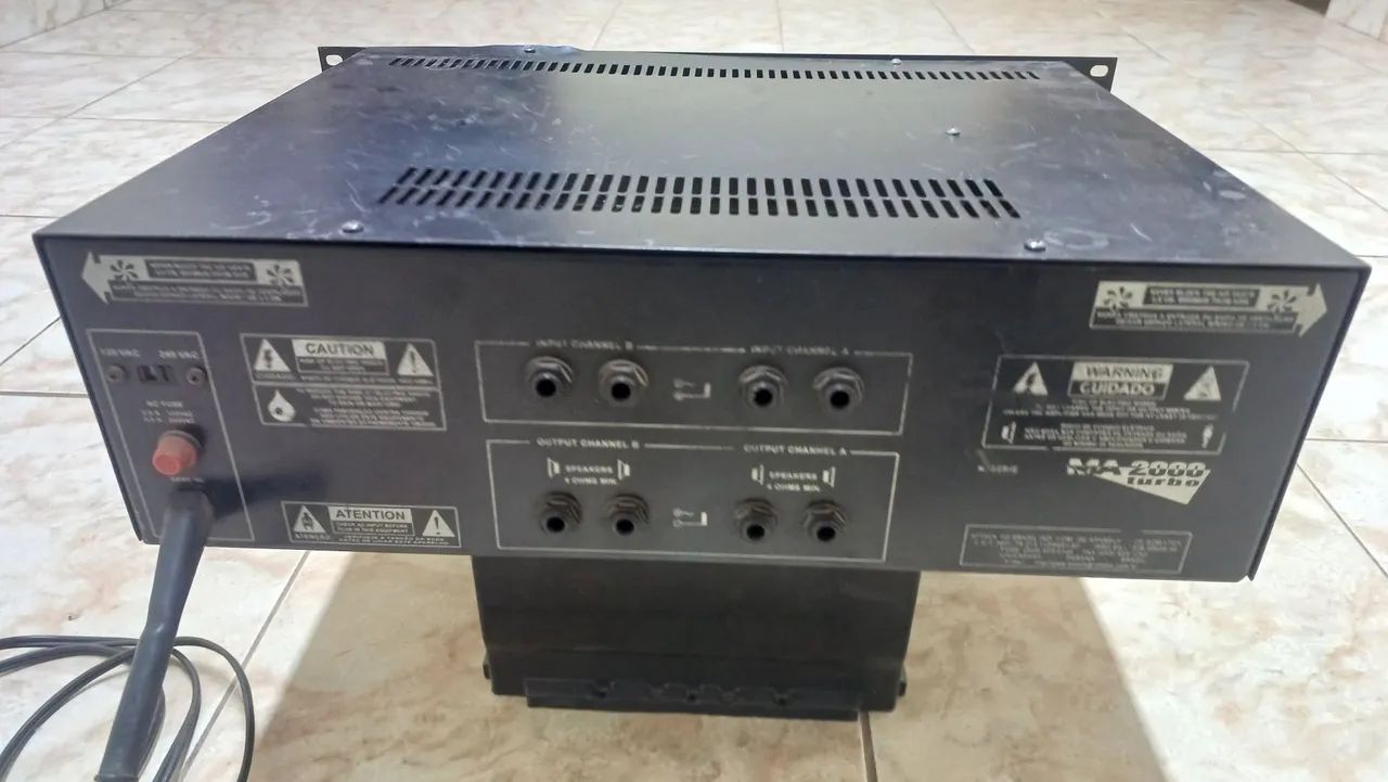 Amplificador de Potência Stereo Attack MA 2000 Turbo - Foto 3