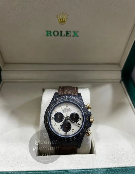 Relogio Rolex Daytona Fibra de Carbono Desert - Foto 5
