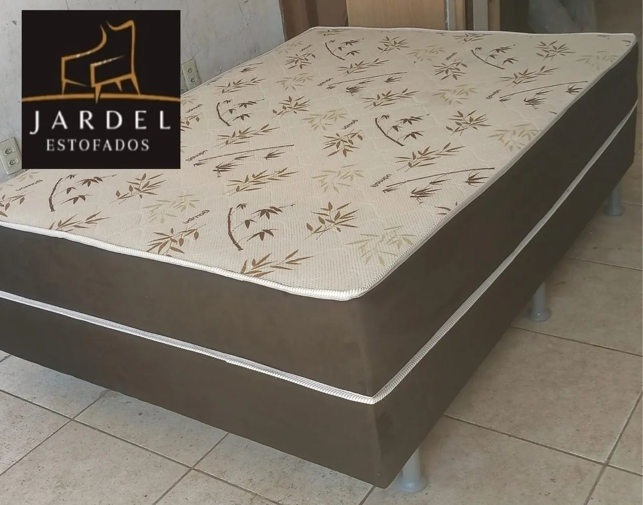 Cama Box Casal e Solteiro 