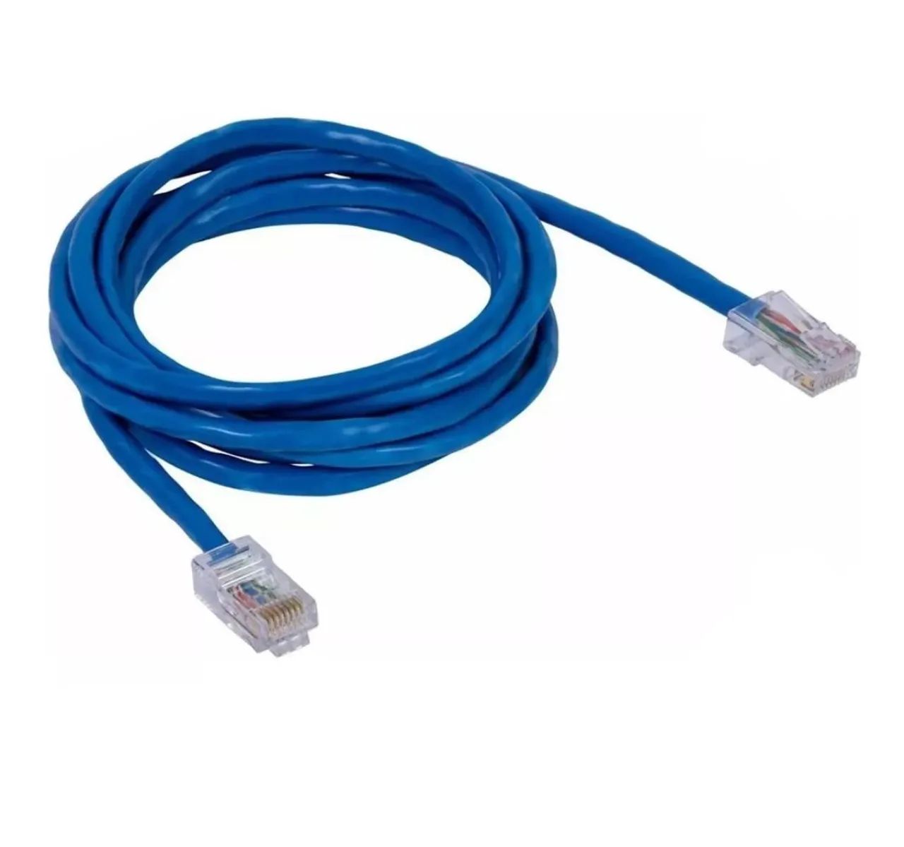 Cabo de Rede RJ45 Azul  - Foto 3