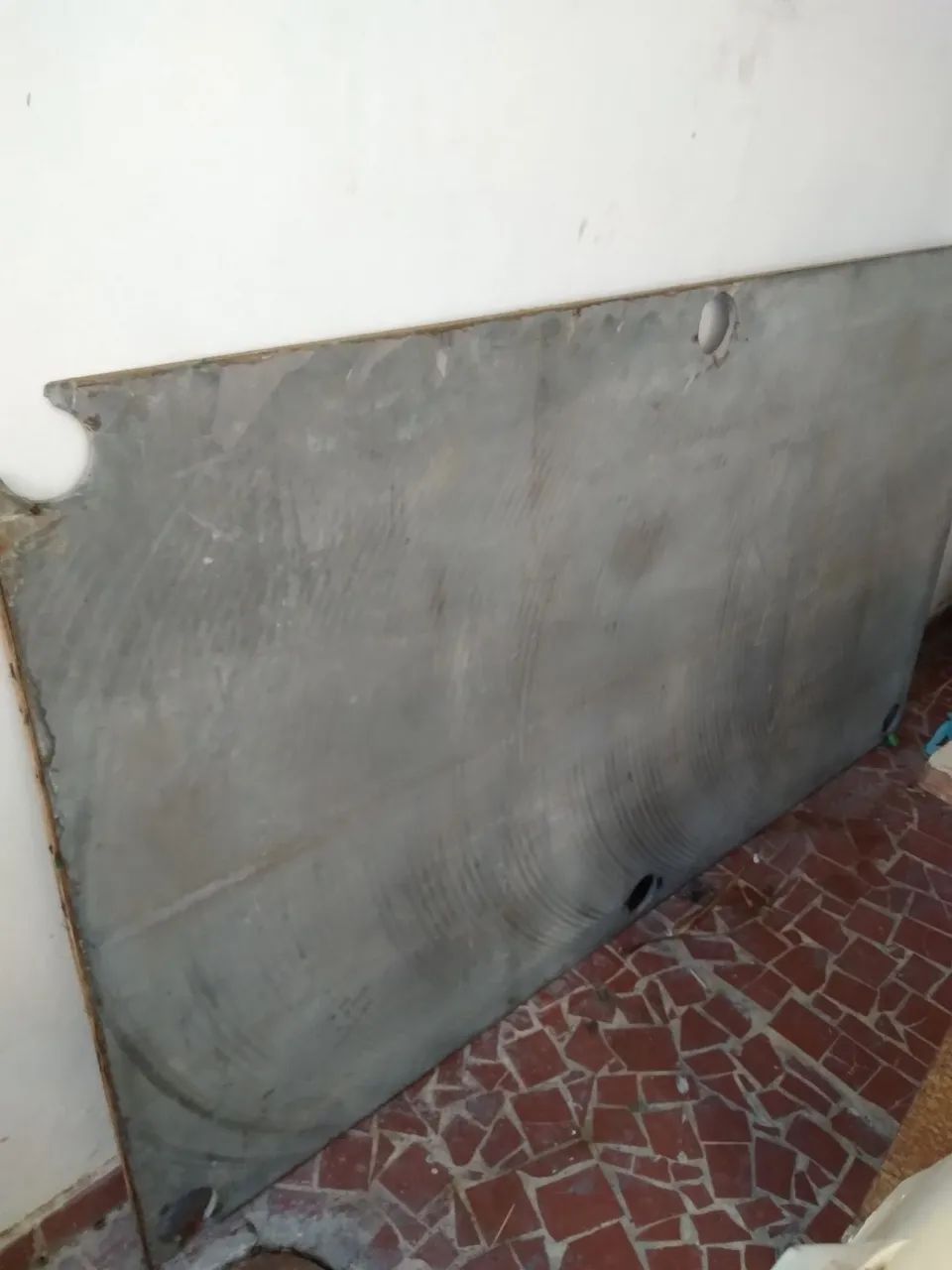 Pedra de ardósia que era de sinuca