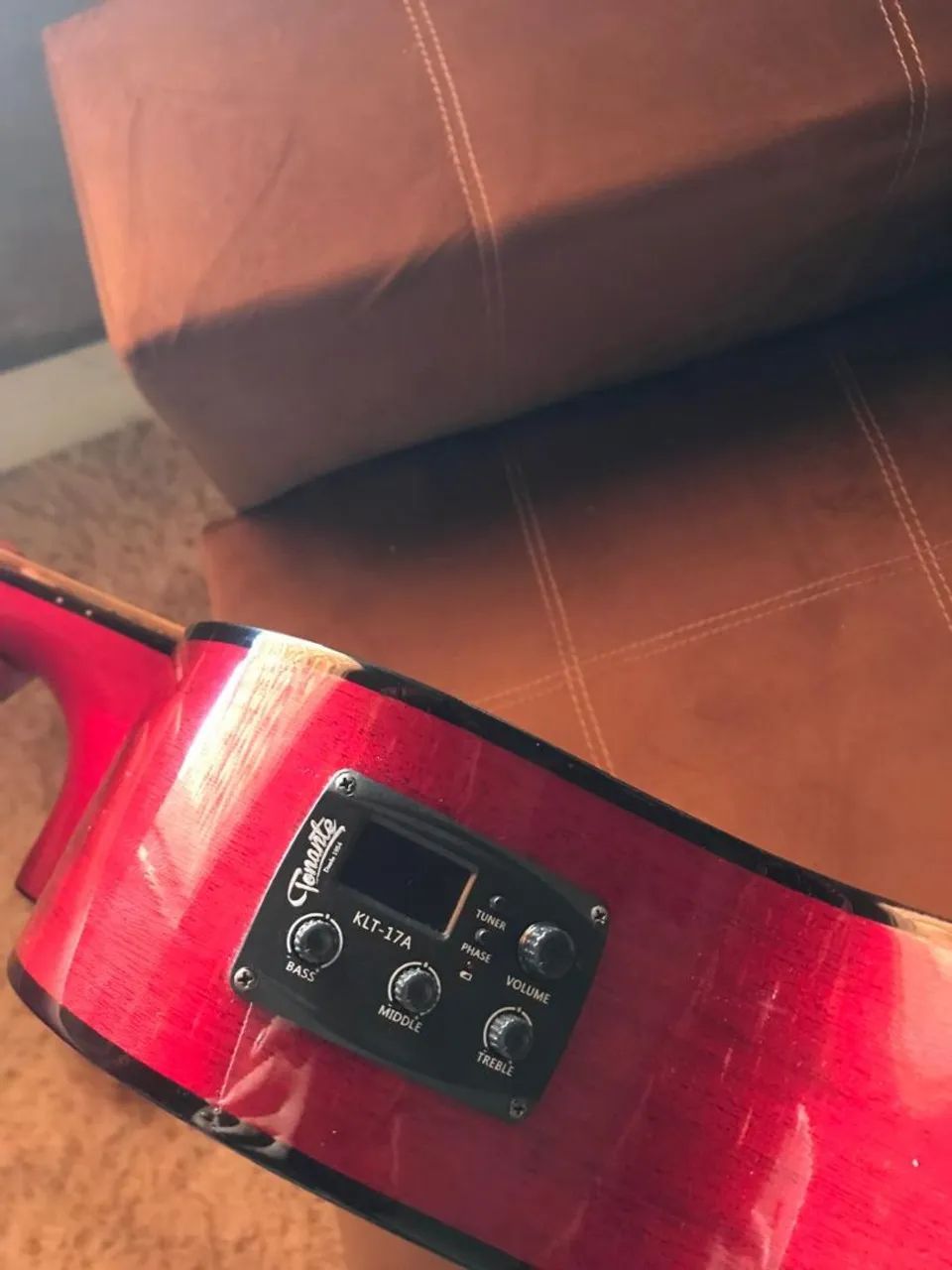 Violão Acústico Vermelho - Foto 3