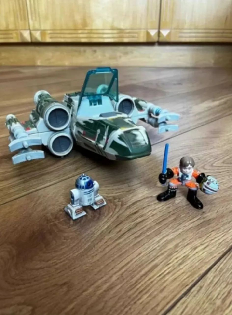 Star Wars X-Wing Galactic Heroes Raríssimo Dagobah - Foto 5
