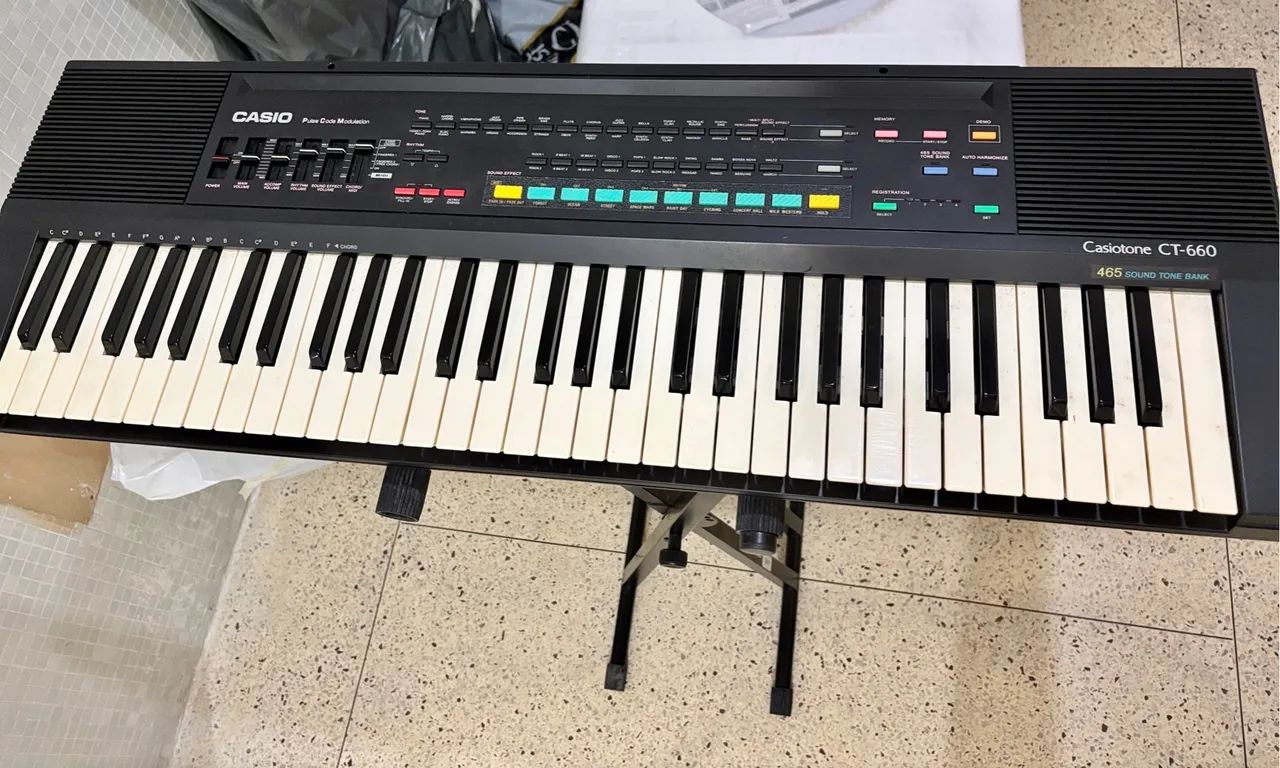 Teclado Casio CT-660 465 Sons - Foto 2