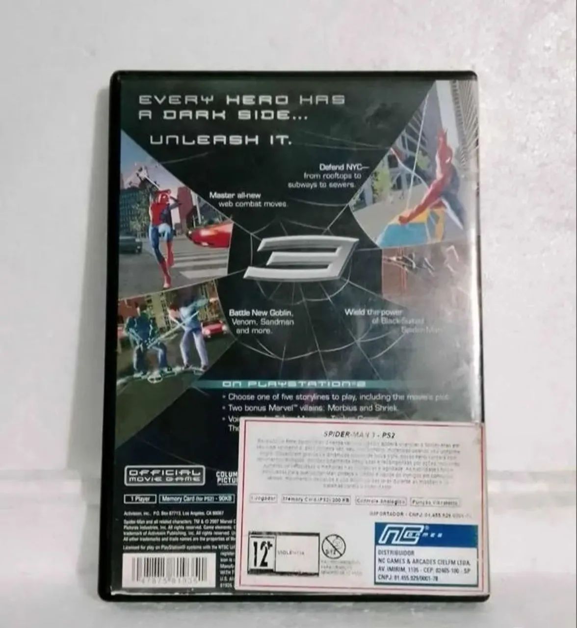 Jogo de ps2 spider-man 3 - Foto 3
