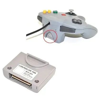 Memory card Controller Pak Nintendo 64 - Novo  - Foto 3