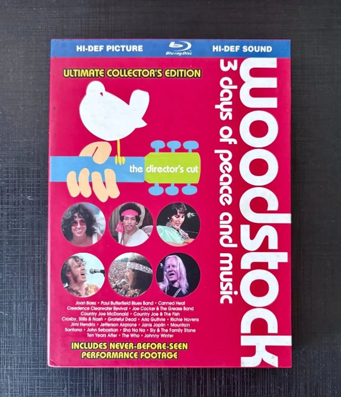 Woodstock Bluray Duplo Original - Foto 3