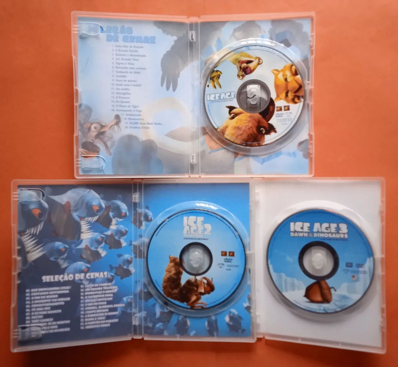 Dvd Coleção A Era do Gelo + Horton + Rio 1e2 e Robôs  - Foto 4