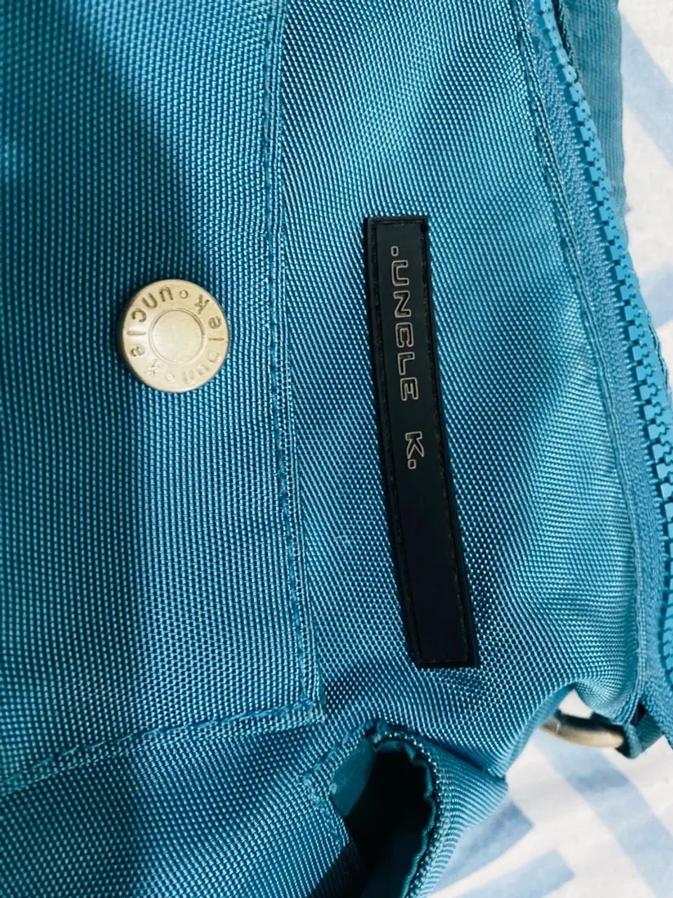 Bolsa de ombro azul Unkle k - Foto 4