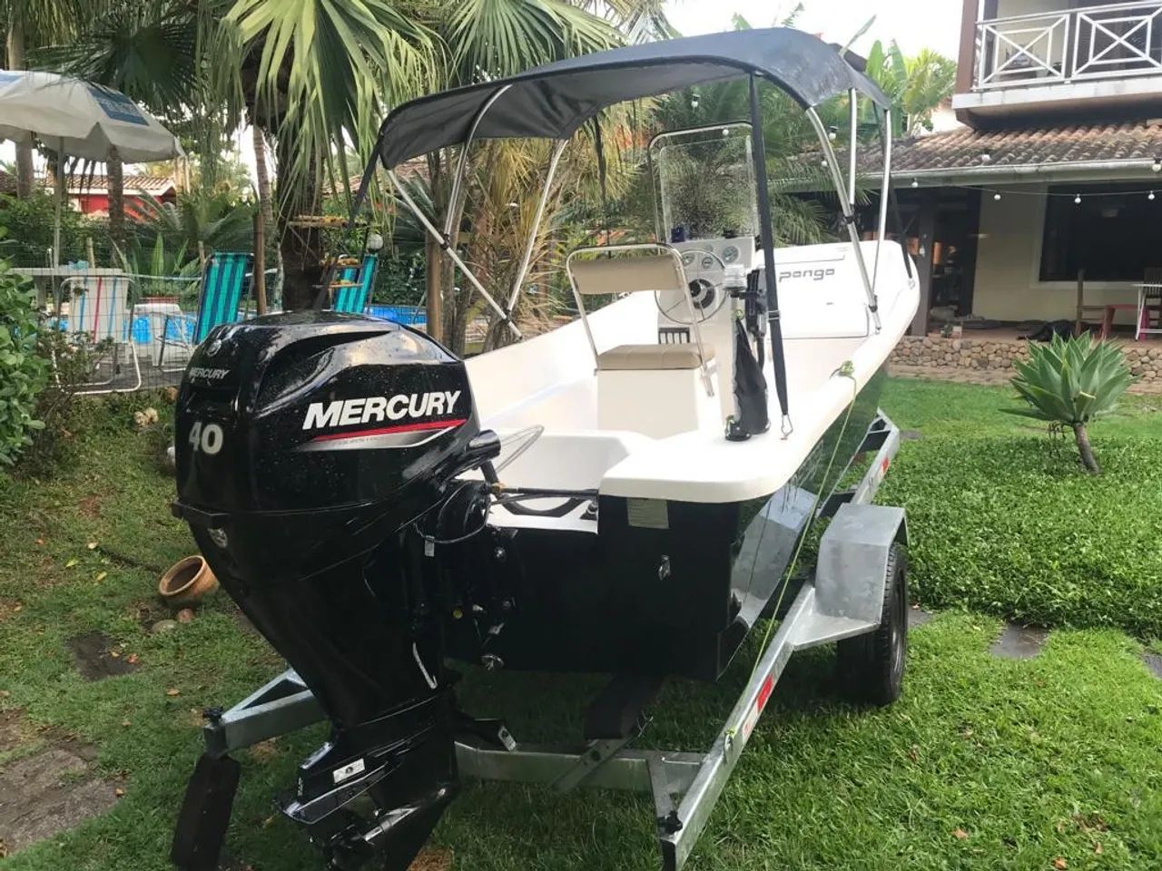 VENDO BARCO PANGA 15 PÉS IMPECÁVEL! - Foto 6