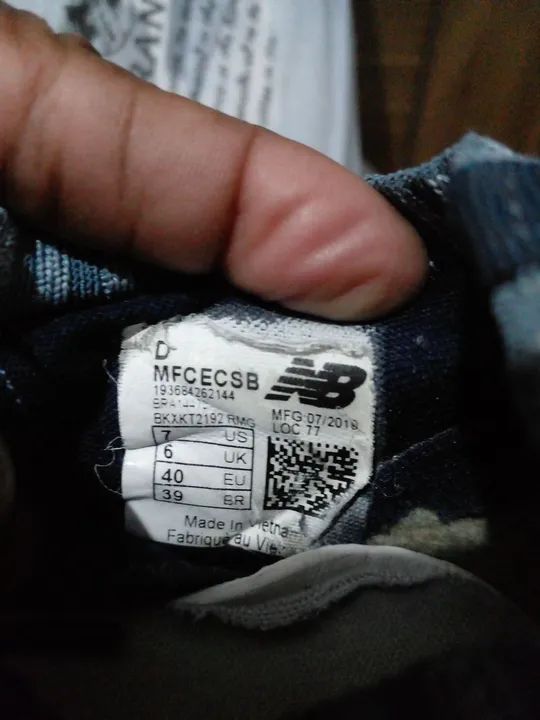 TÊNIS NEW BALANCE FULL CELL  MASCULINO  - N° 39 - Foto 5