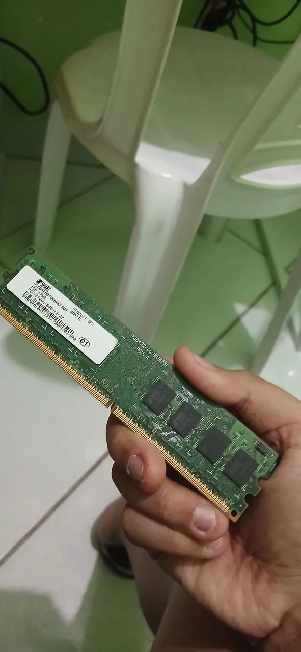 Ram ddr2 800MHZ funcionando 