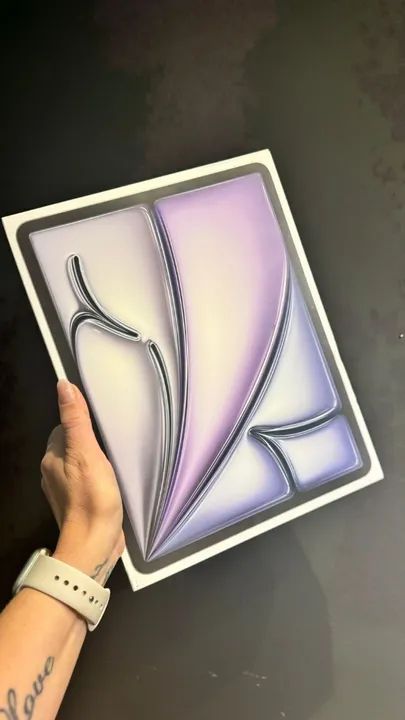 iPad Air 6ª Geração - 128GB - Cinza - 13 Polegadas - Lacrado - 1 ano de Garantia Apple