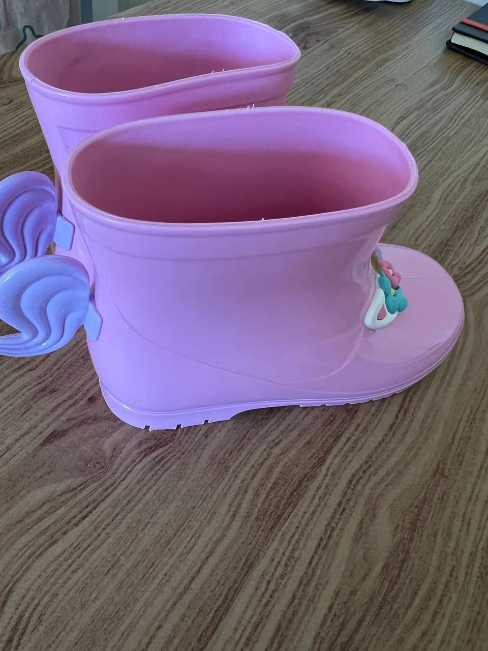 Bota rosa infantil  - Foto 3