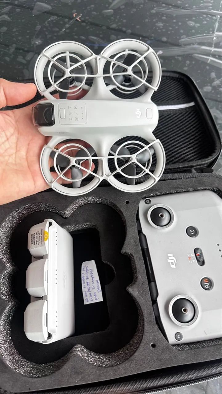 Combo drone DJI neo com controle e 3 baterias - Foto 2
