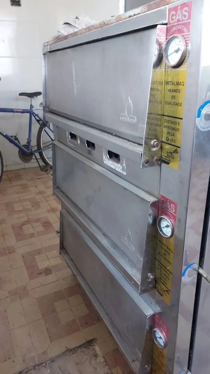 Forno Industrial a Gás - Metalmaq