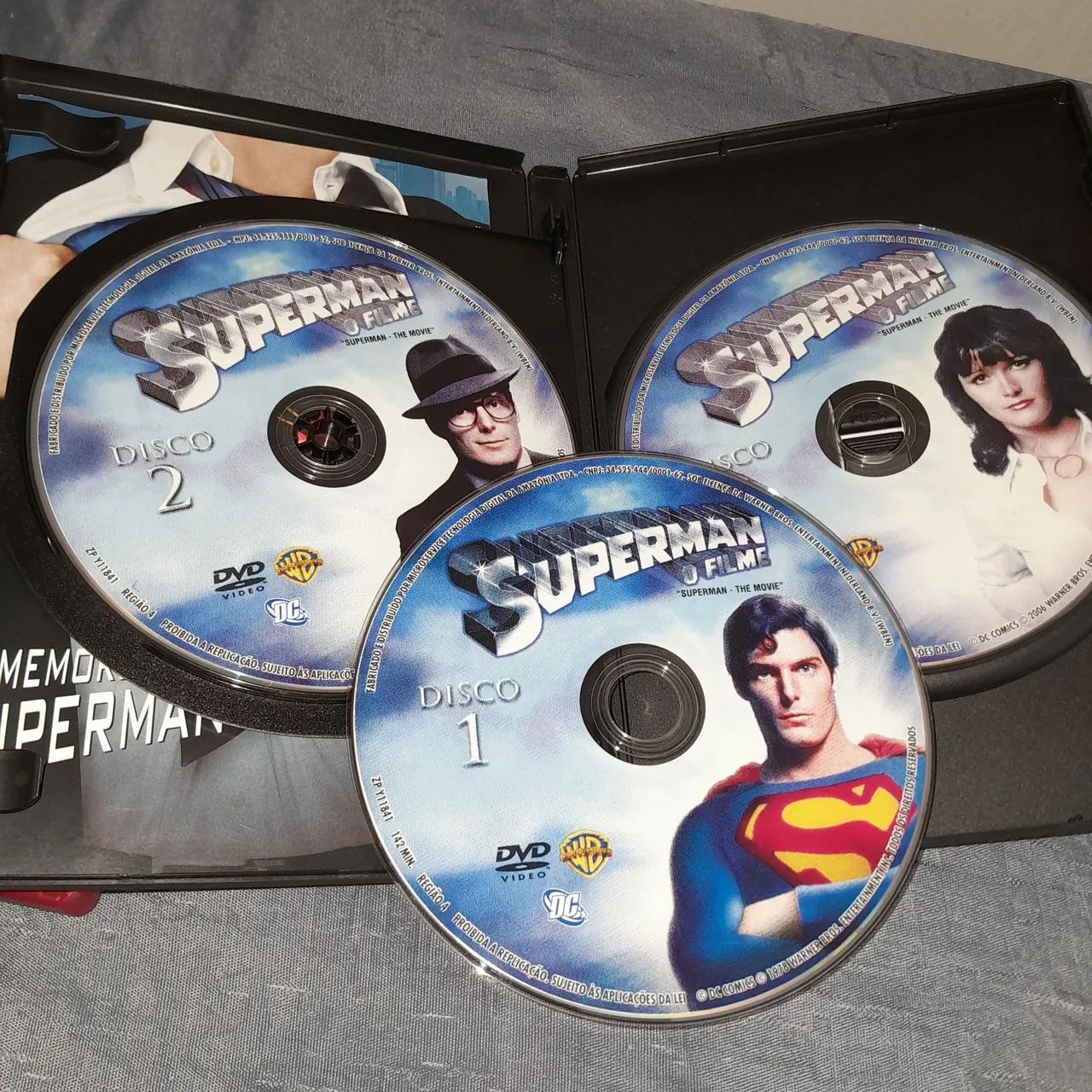 Dvd superman o filme,2 e o retorno - Foto 4