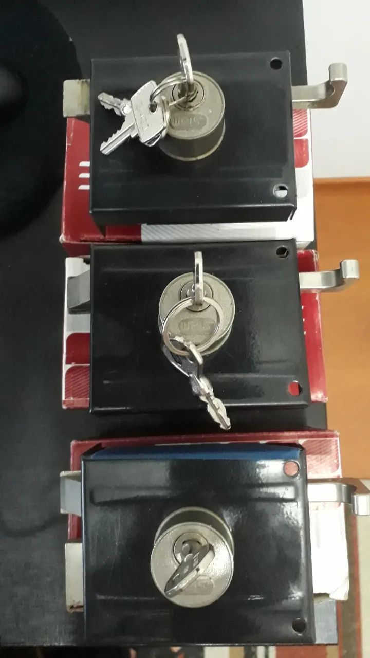 Fechadura 3F (três unidades)