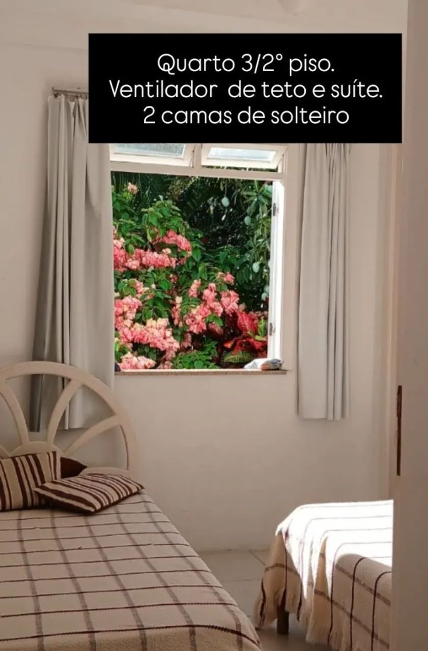 7/4 6 suites  5 c/ar  wi-fi 900m praia piscina churrasqueira  área verde 7 vagas  garagem  - Foto 11