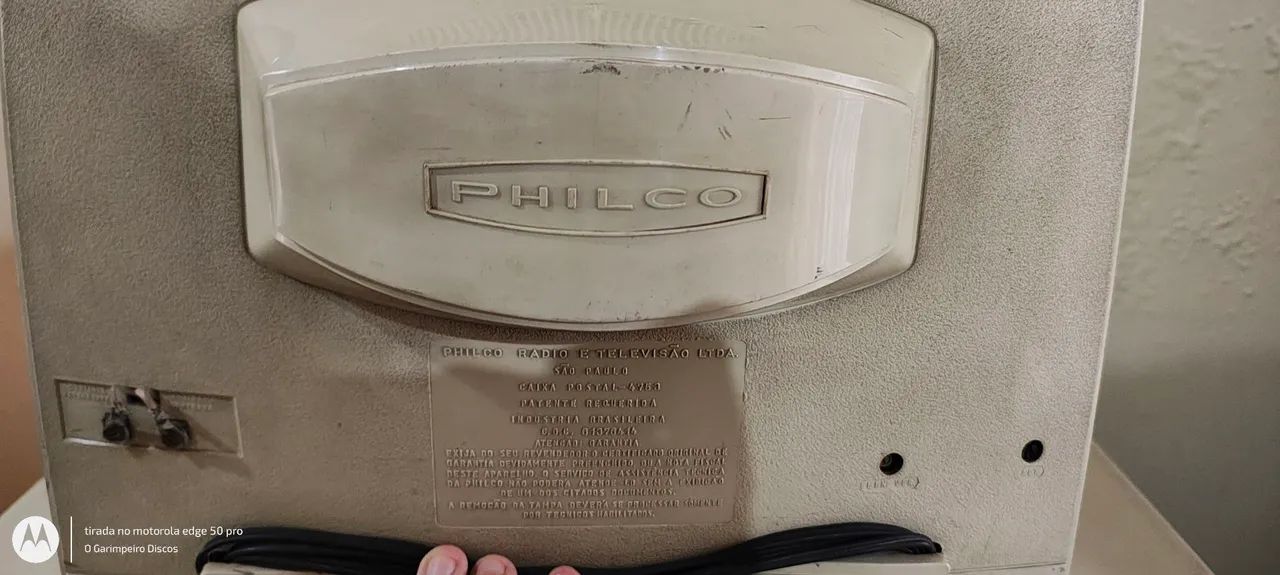 TV Philco solid state anos 1970 (~1972) completa RETIRADA - Foto 5