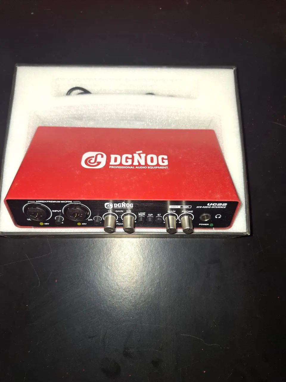 Interface de áudio da DGNOG equipamento profissional de áudio  - Foto 2