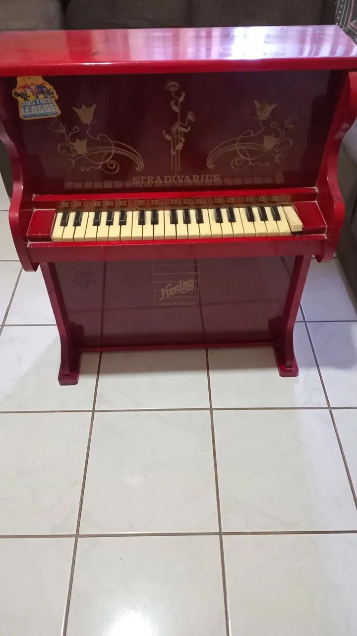 Piano Infantil Vermelho - Foto 3