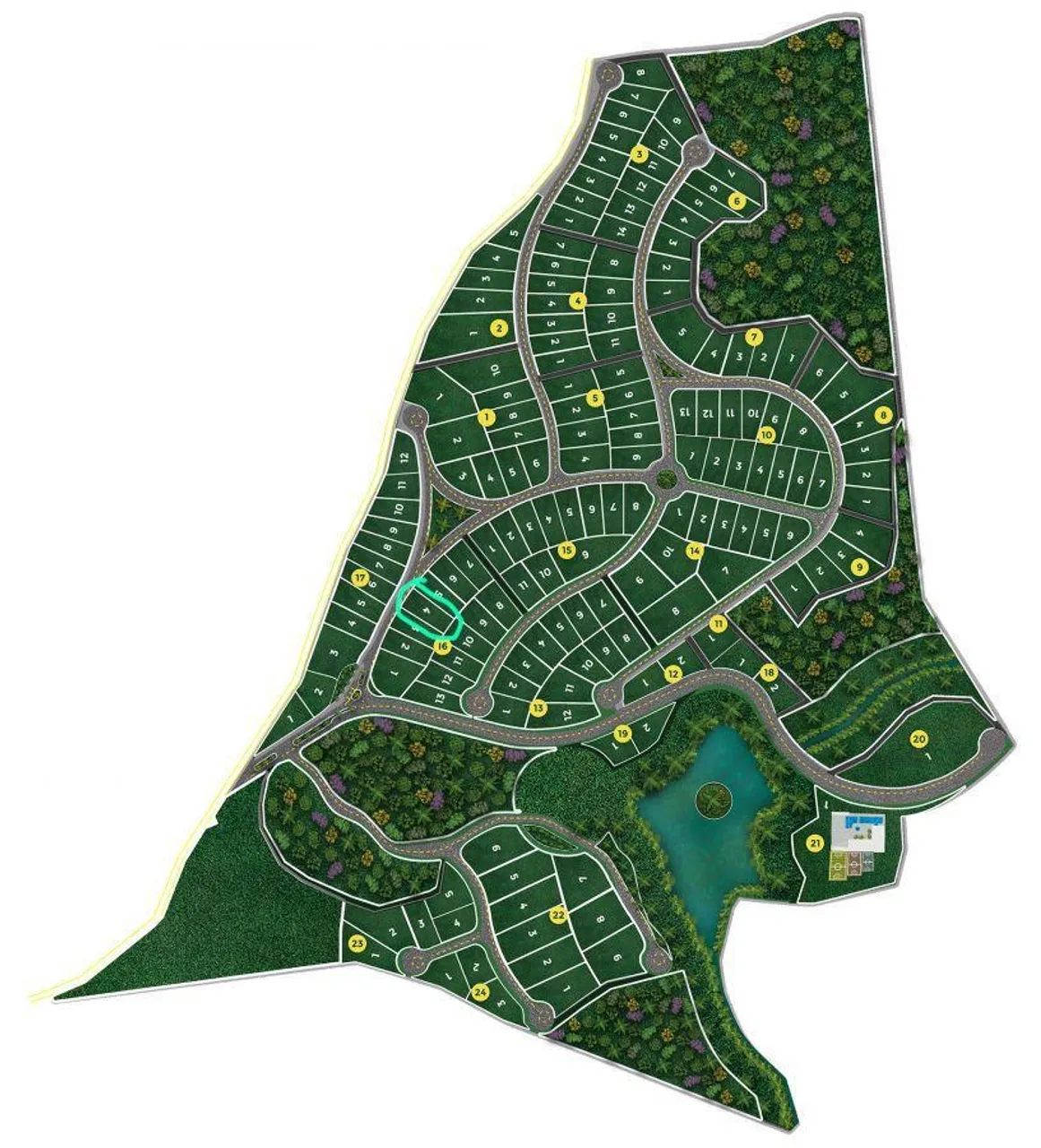 Lote 1.000m2 Condomínio Ecovillage  - Foto 3