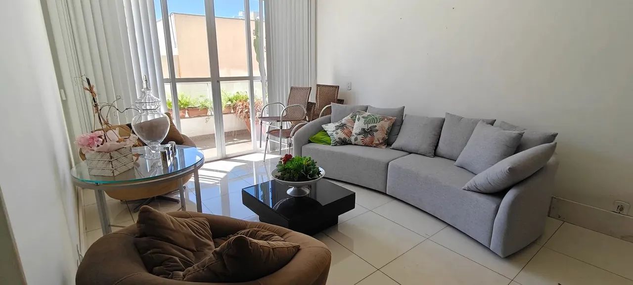 Lindo apartamento de 3 quartos com lazer e 1 vaga de garagem - Foto 2