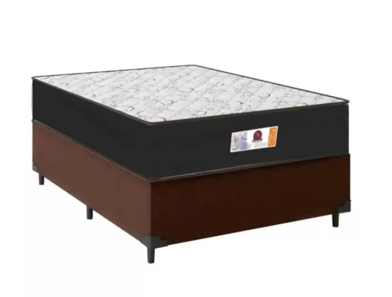 Cama Box Casal com Cama Baixa