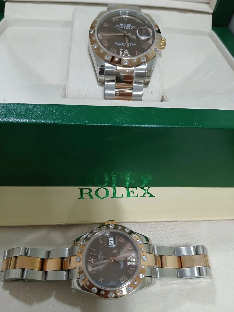 Conjunto Rolex Oyster Perpetual Date Just - Foto 2