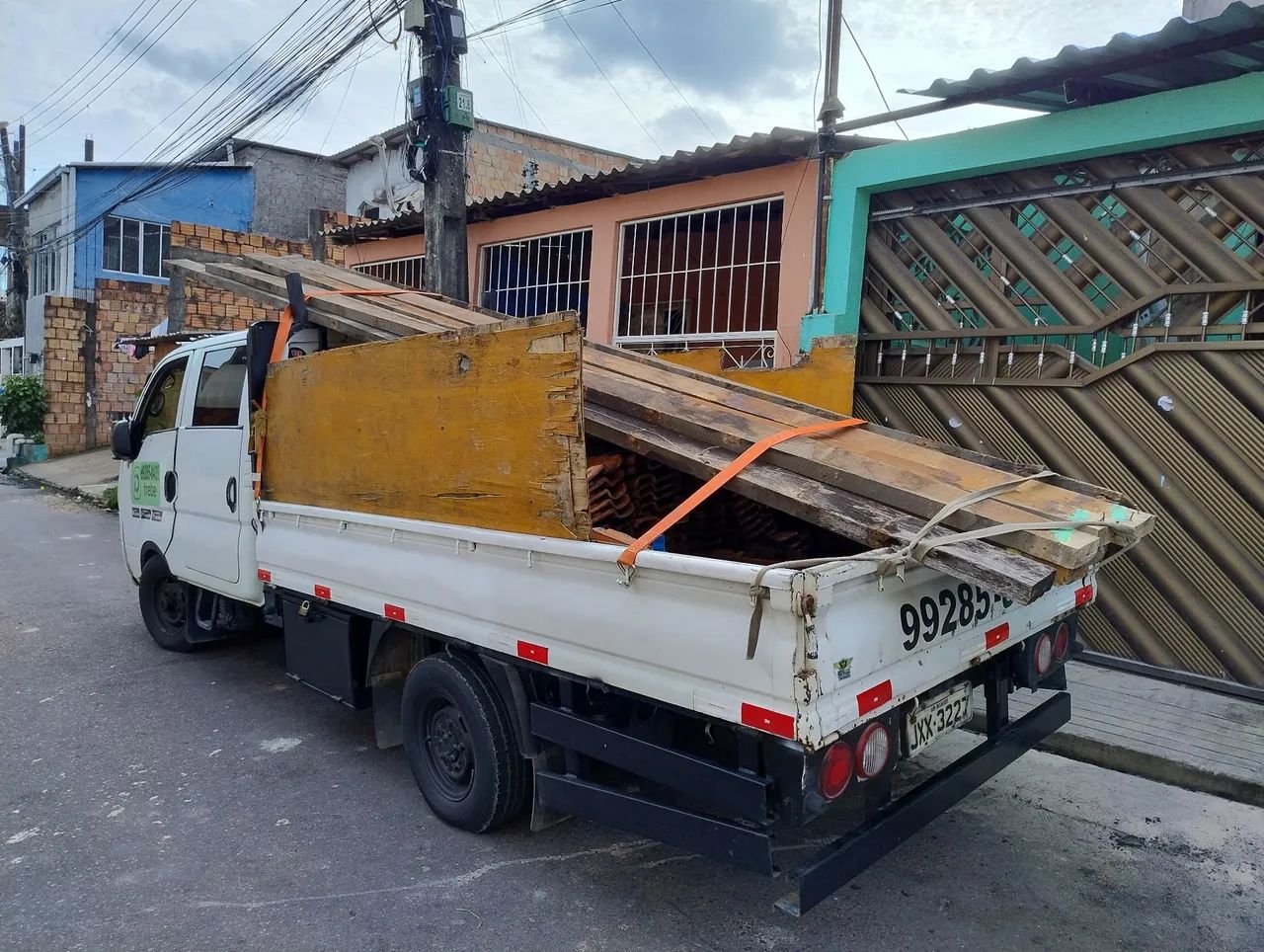 Frete  para construção