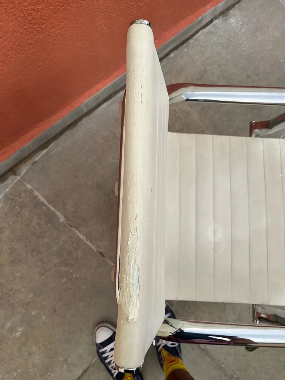 Cadeira de Escritório Branca - Foto 4