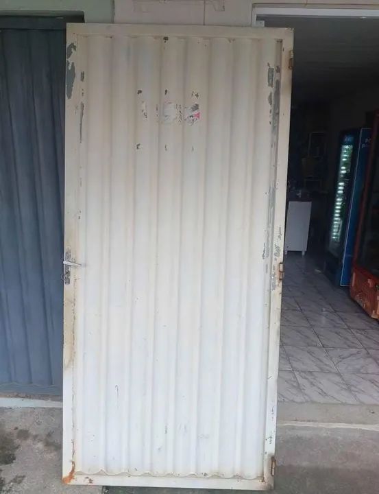 Portão galvanizado completinho filé largura 1m altura 2,10 valo $600 só ligar *