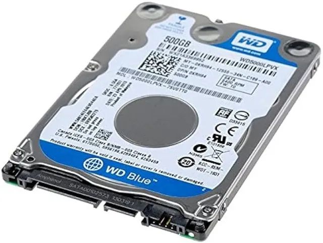 Hd para notebook Wd Blue 500gb