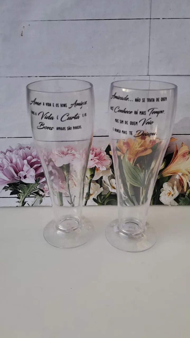 Taças, copos, canecas, para vinho, chopp, espumante, lembrança, personalizadas ou lisas - Foto 2