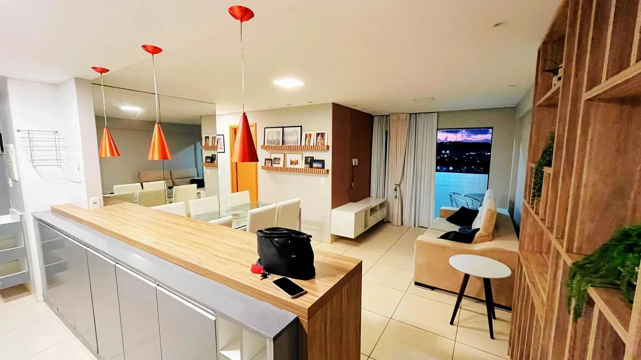 Apartamento com 3 Quartos (2 Suítes) para Aluguel no Poço  Edifício Piazza DItalia | 80m² 
