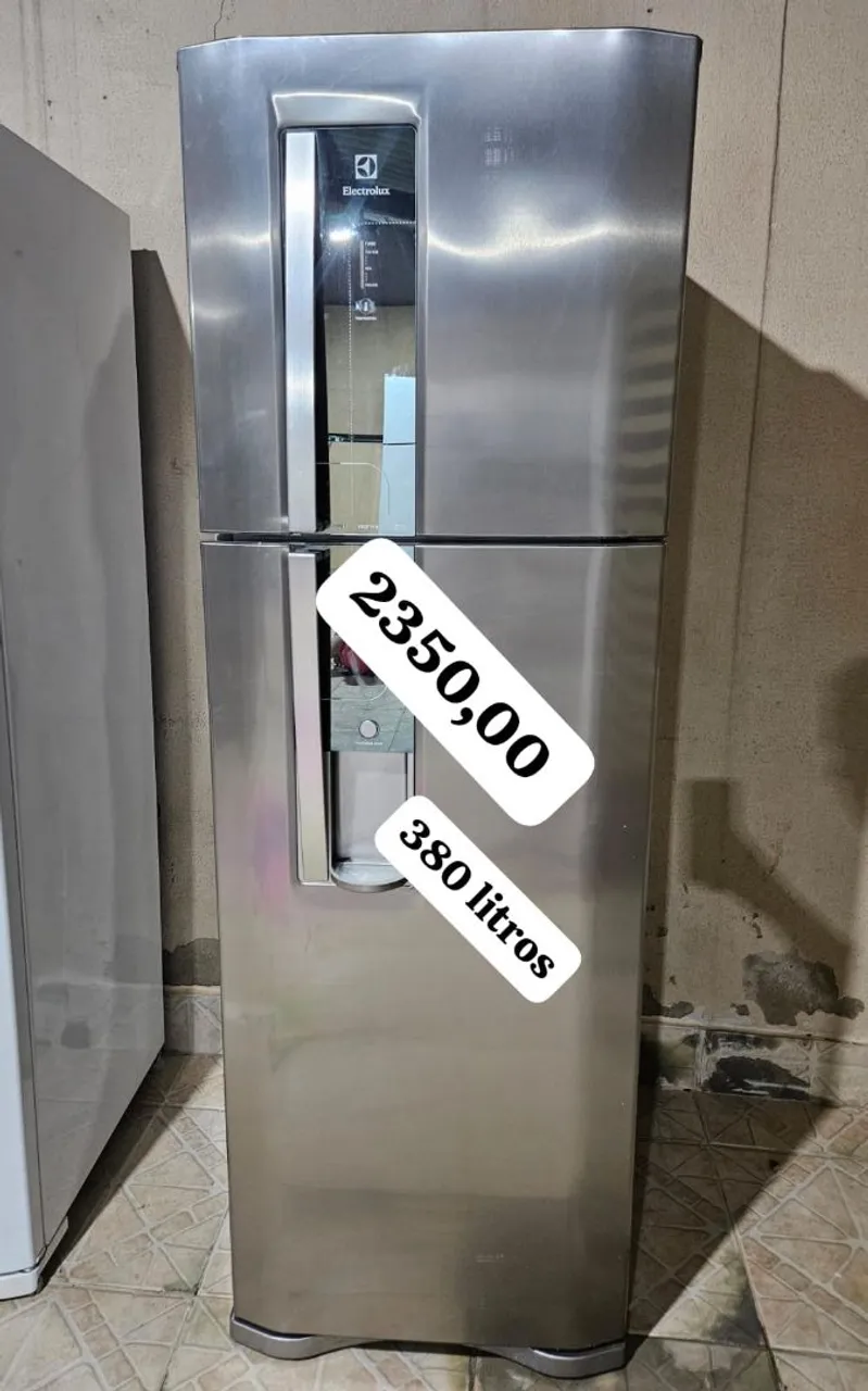 Geladeira Electrolux frost free, entrego e passo cartão