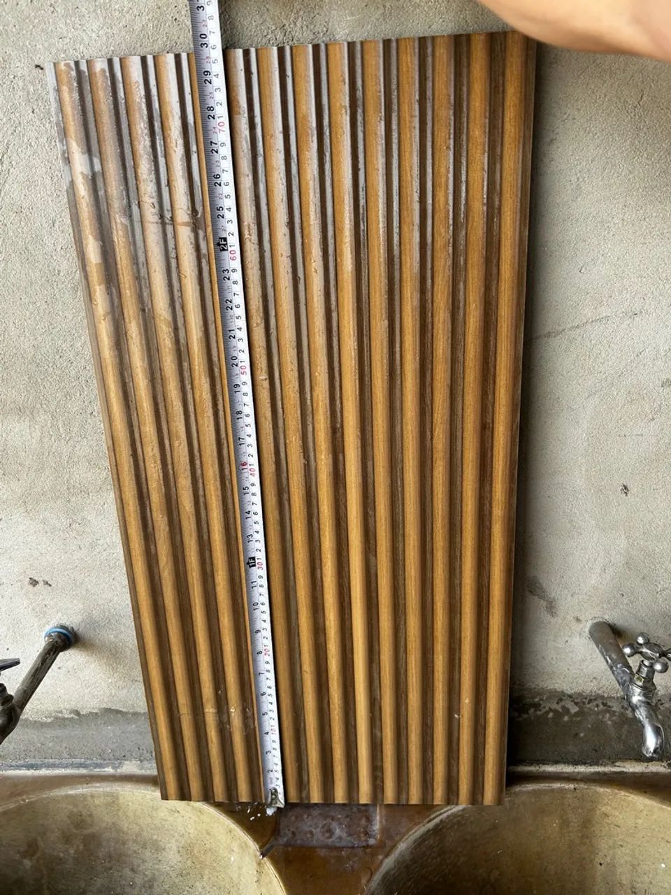 Pisos Incopisos Supreme - porcelanato ripado de madeira - Foto 3