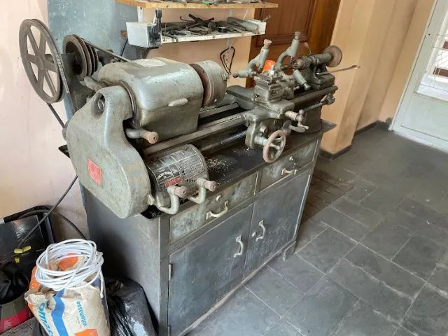 Torno de Bancada SANCHES BLANES c/ caixa Norton - Foto 2