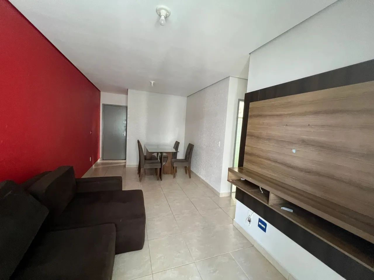 Resid Garden Club, 3/4 semi mobiliado,  teto rebaixado em gesso, Financiável - Foto 4