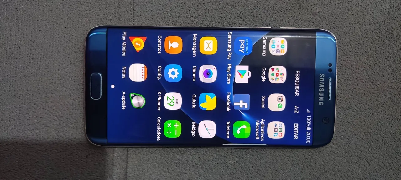 Samsung Galaxy S7 Edge Azul Coral