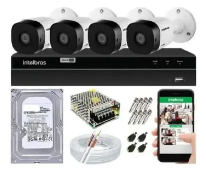 KIT CÂMERAS INTELBRAS O MELHOR DO MERCADO JÁ INSTALADO  - Foto 3
