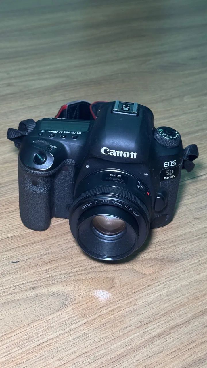 EOS Canon 5D Mak lv  + lente 50 mm + mochila 