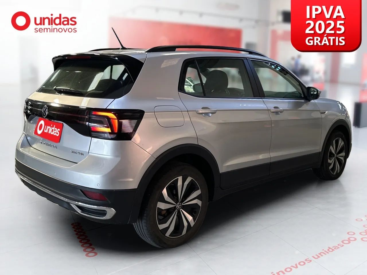 Volkswagen T-cross 2023 1.0 200 tsi total flex comfortline automático - Foto 4