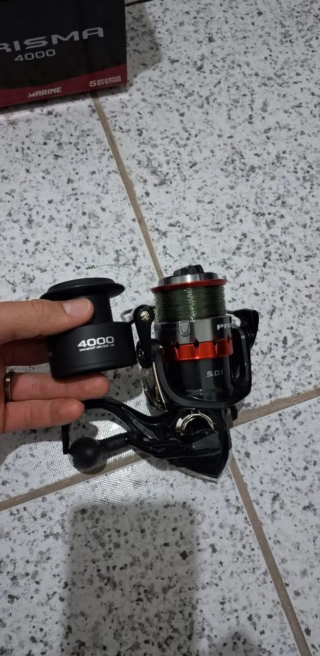 Kit vara black tamba pro 2,40m com molinete 