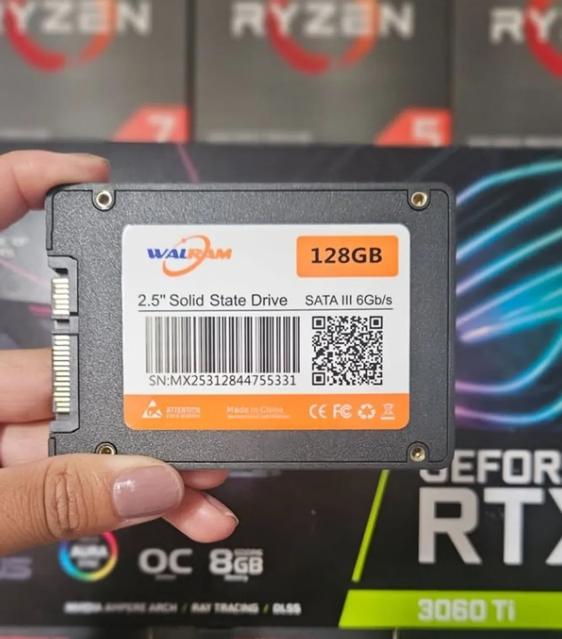 SSD WALRAM 128GB SATA III 2.5