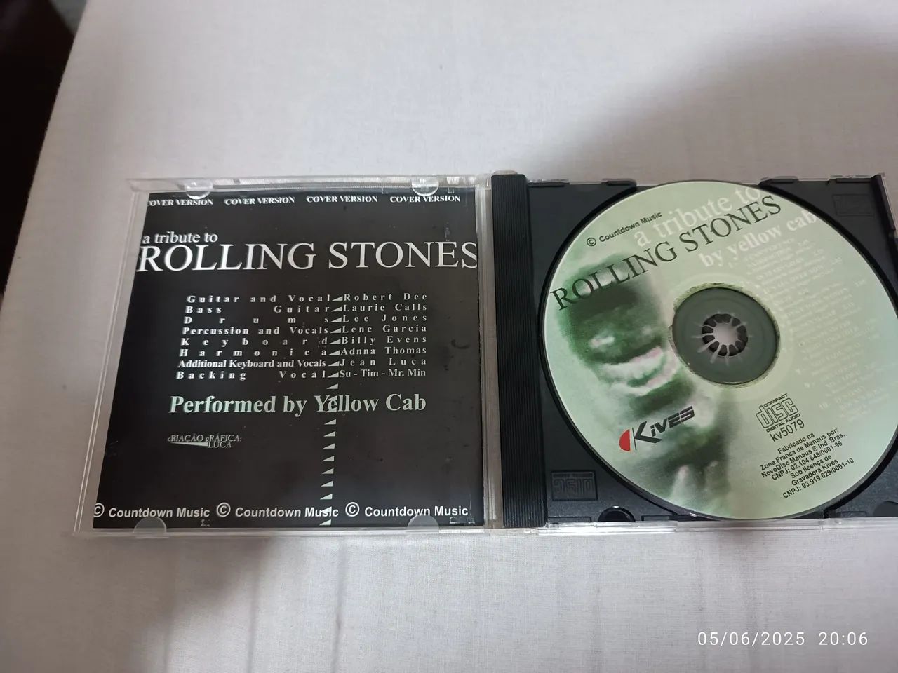 CD A Tribute To Rolling Stones - Yellow Cab - Foto 2