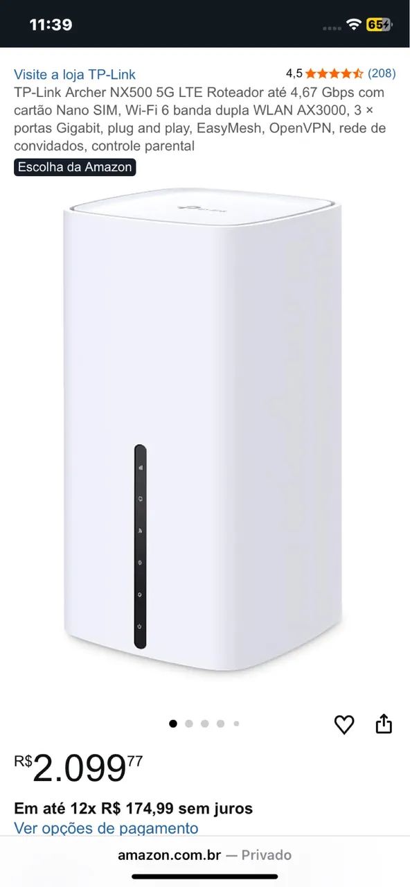 ROTEADOR PORTÁTIL  - Foto 2